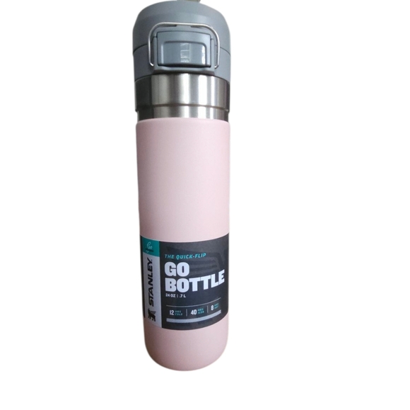 Stanley Go Series The Quick Flip Go Bottle 24 OZ Rose Quartz NEW! - Picture 12 of 12